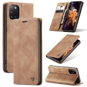 Casekis Retro Wallet Case For Galaxy A31