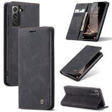 Load image into Gallery viewer, Casekis Retro Wallet Case For Galaxy S22 5G
