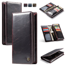 Load image into Gallery viewer, Casekis Multiple Card Slots Wallet Phone Case Red
