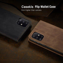 Load image into Gallery viewer, Casekis Retro Wallet Case For Galaxy A31
