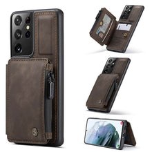 Load image into Gallery viewer, Casekis Multifunctional Wallet Phone Case For Galaxy S21 Ultra 5G
