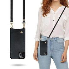 Load image into Gallery viewer, Luxurious Crossbody Wallet Phone Case - Casekis

