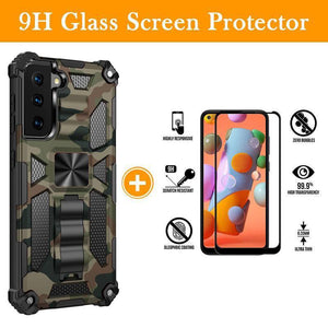 Casekis 2021 New Luxury Armor Shockproof Case With Kickstand For Samsung S21 5G/S21+ 5G - Casekis