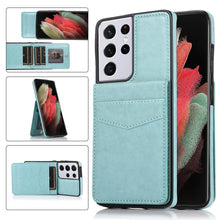 Cargar imagen en el visor de la galería, Casekis Bracket Card Slot Phone Case Green
