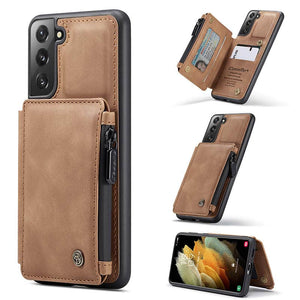 Casekis 2021 New Luxury Multifunctional Wallet Phone Case For Samsung S21 Plus 5G - Casekis