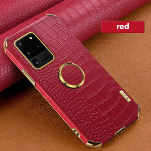 Casekis Crocodile leather Case Cover for Galaxy