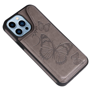 Casekis Embossed Butterfly Phone Case Gray