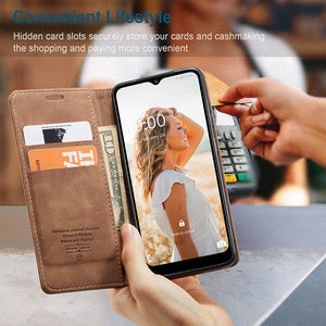 Casekis 2021 New Retro Wallet Case For Samsung Galaxy A02s - Casekis