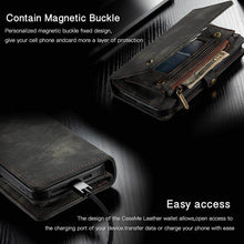 Load image into Gallery viewer, Casekis Multifunctional Wallet PU Leather Case For Apple iPhone - Casekis
