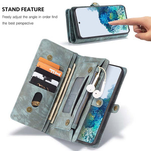 Casekis Multifunctional Wallet PU Leather Case for Galaxy S20 Ultra