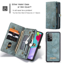 Lade das Bild in den Galerie-Viewer, Casekis Samsung Galaxy A52 4G/5G Multifunctional Wallet PU Leather Case - Casekis
