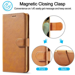 Casekis 2021 Leather Wallet Flip Case For Samsung Galaxy - Casekis
