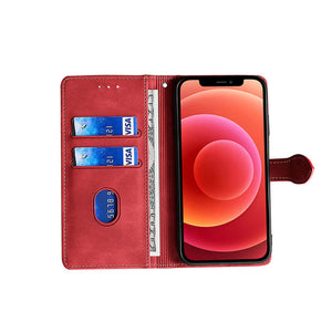 Casekis Retro Cardholder Wallet Phone Case For iPhone