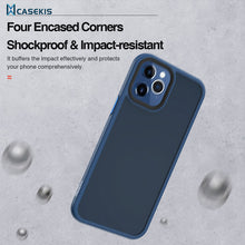 Load image into Gallery viewer, Casekis Luxury Anti-knock Matte TPU Bumper Case for iPhone - Casekis
