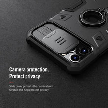 画像をギャラリービューアに読み込む, Casekis Luxury Sliding Lens Protection ring holder case for iPhone 11/11Pro/11ProMax - Casekis
