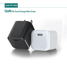 Load image into Gallery viewer, 30W GaN Fast Chargers Type-C Mini Charge Quick Adapter For iPhone
