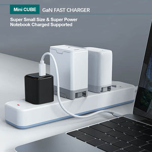30W GaN Fast Chargers Type-C Mini Charge Quick Adapter For iPhone