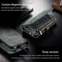 Load image into Gallery viewer, Casekis Multifunctional Wallet PU Leather Case for Galaxy S20 Plus
