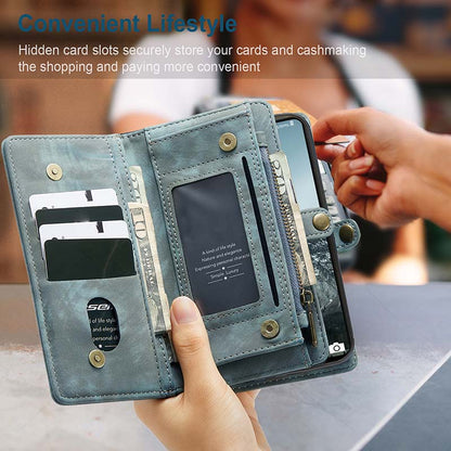 Casekis Multifunctional Wallet PU Leather Case for Galaxy S20 FE 4G/5G