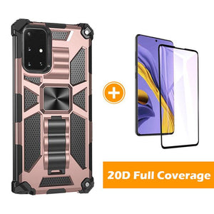 Casekis 2021 Luxury Armor Shockproof With Kickstand For SAMSUNG A51 - Casekis