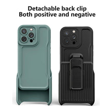 Load image into Gallery viewer, Casekis Outdoor Sports Back Clip Phone Case Dark Green
