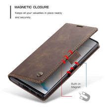 Load image into Gallery viewer, CASEKIS 2021 New Retro Wallet Case For Samsung Note 10 Plus - Casekis
