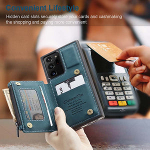 Casekis 2021 New Luxury Wallet Phone Case For Samsung Galaxy Note 20 Ultra - Casekis
