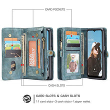Load image into Gallery viewer, Casekis Samsung Galaxy A32 5G Multifunctional Wallet PU Leather Case - Casekis
