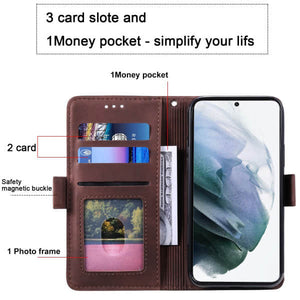 CASEKIS Shockproof Wallet Case For Samsung A Series - Casekis