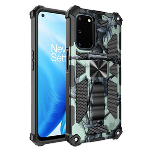 Casekis Military Camo Outdoor Armor Shockproof With Kickstand For Galaxy S20 FE 4G/5G