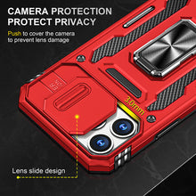 Load image into Gallery viewer, Casekis Sliding Camera Cover Anti-Fall Phone Case Red
