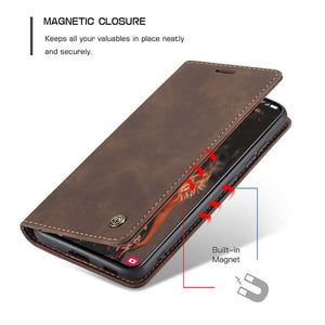 Casekis Retro Wallet Case For Galaxy S22 5G