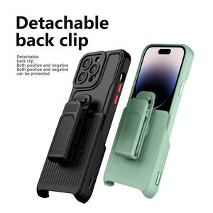 Casekis Outdoor Sports Back Clip Phone Case Matcha Green