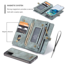 Load image into Gallery viewer, Casekis Multifunctional Wallet PU Leather Case for Galaxy S20
