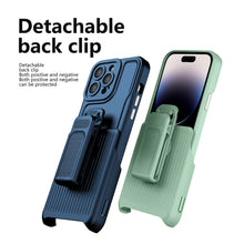 Load image into Gallery viewer, Casekis Outdoor Sports Back Clip Phone Case Dark Blue
