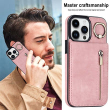 Load image into Gallery viewer, Casekis Card Holder Ring Phone Case Pink
