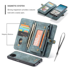 Load image into Gallery viewer, Casekis Samsung Galaxy A12 Multifunctional Wallet PU Leather Case - Casekis
