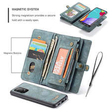 Lade das Bild in den Galerie-Viewer, Casekis Samsung Galaxy A52 4G/5G Multifunctional Wallet PU Leather Case - Casekis
