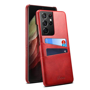 Leather Portable Wallet Phone Case For Samsung Galaxy - Casekis