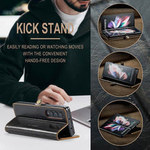 Load image into Gallery viewer, Casekis Luxury Flip Leather Card Slots Phone Case for Galaxy Z Fold 4 5G
