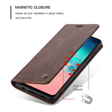 Load image into Gallery viewer, Casekis Retro Wallet Case For Galaxy S10e
