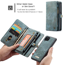 Muat gambar ke penampil Galeri, Casekis Samsung Galaxy A12 Multifunctional Wallet PU Leather Case - Casekis
