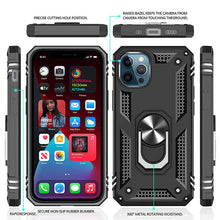 Muat gambar ke penampil Galeri, CASEKIS Luxury Armor Ring Bracket Phone Case For Apple iPhone - Casekis
