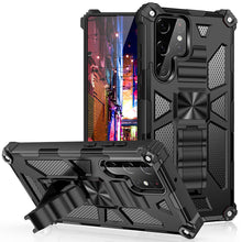 Load image into Gallery viewer, Casekis Armor Shockproof With Kickstand Phone Case Black
