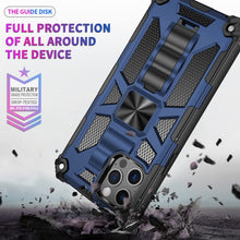 画像をギャラリービューアに読み込む, Casekis Armor Shockproof With Kickstand Phone Case Blue
