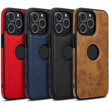 Load image into Gallery viewer, Luxury Leather Business Phone Case For iPhone
