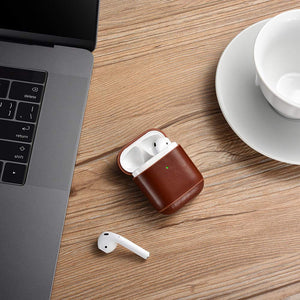 Casekis Genuine Leather Case for AirPods 1/2