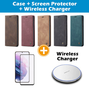 Casekis Retro Wallet Case For Galaxy S20 FE (4G/5G)