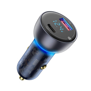 Casekis Car Charger 65W With LED Display
