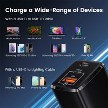 Load image into Gallery viewer, 65W GaN Charger 3-Port PD Portable Charger
